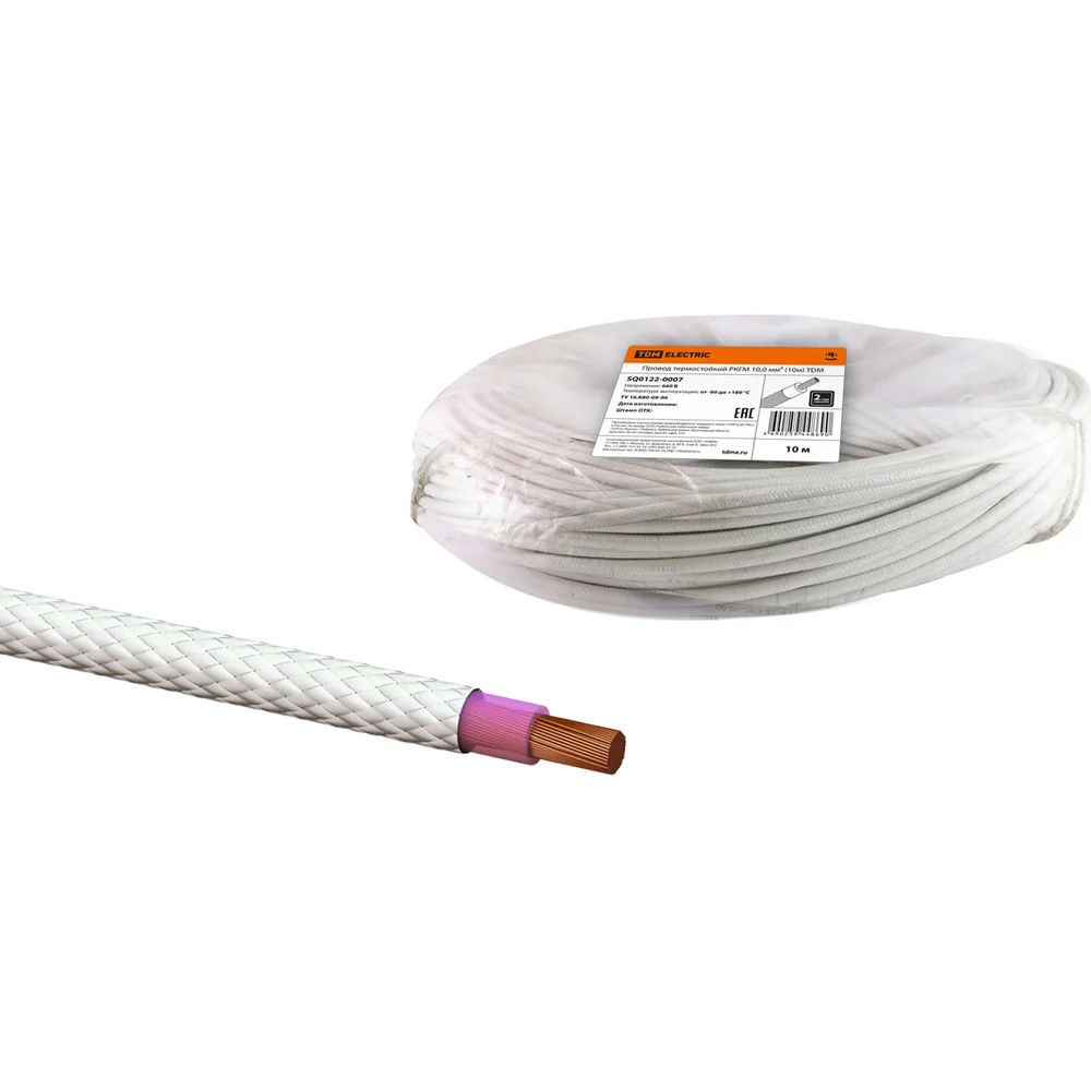 Термостойкий провод TDM ELECTRIC SQ0122-0007