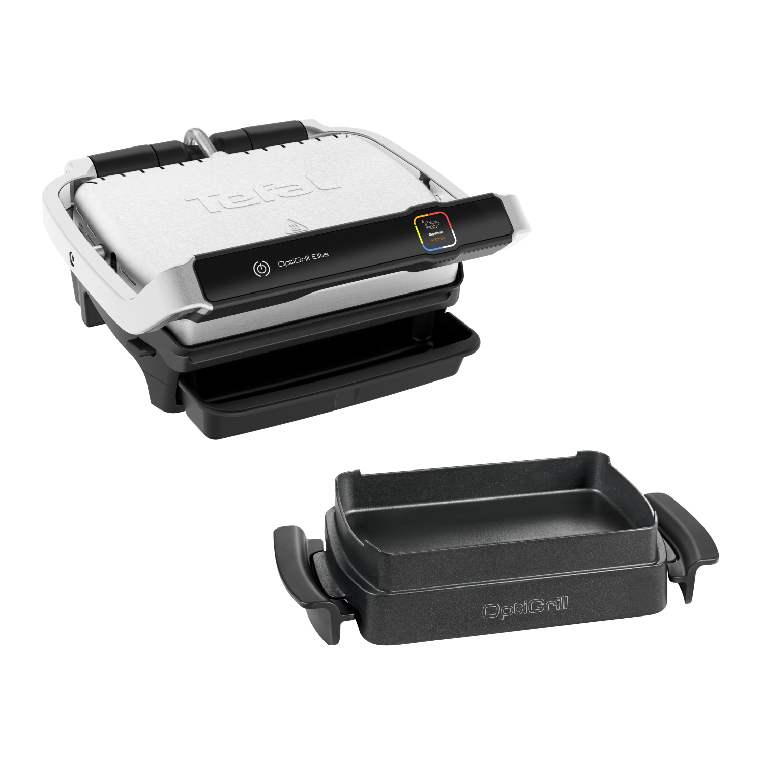 Optigrill+ GC750D30 с насадкой для запекания