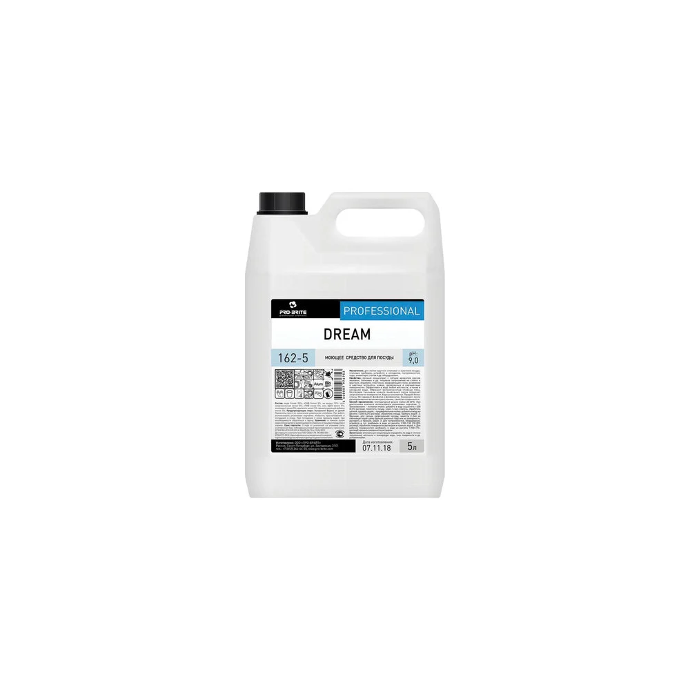 Нейтральное средство для мытья посуды PRO-BRITE DREAM 162-5 605255