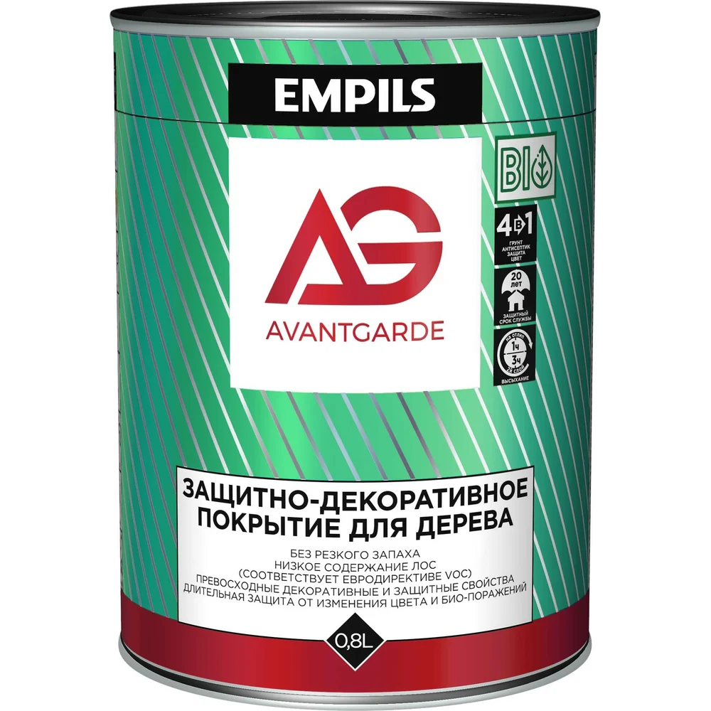 Защитно-декоративное покрытие для дерева Avantgarde 77452