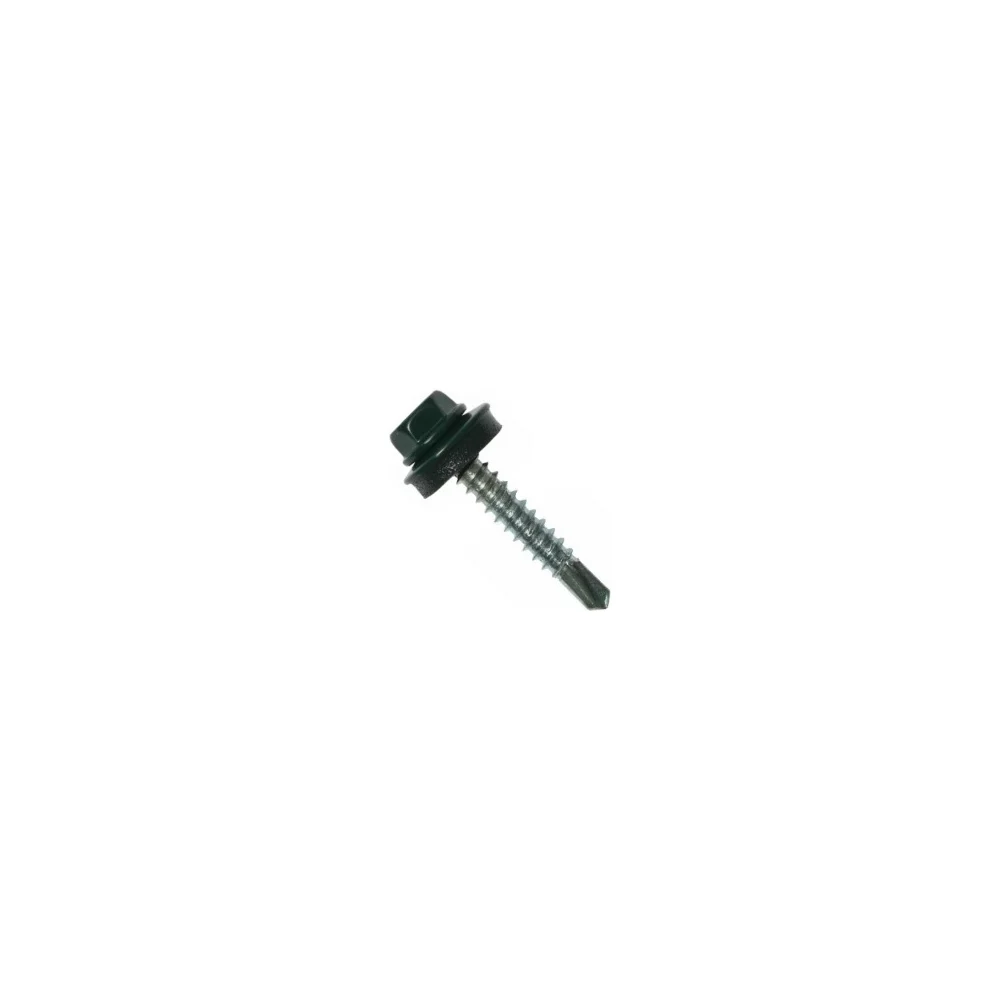 Кровельный саморез Kenner 4,8х35 RAL6005 тёмно-зелёный (3000 шт.) ск356005