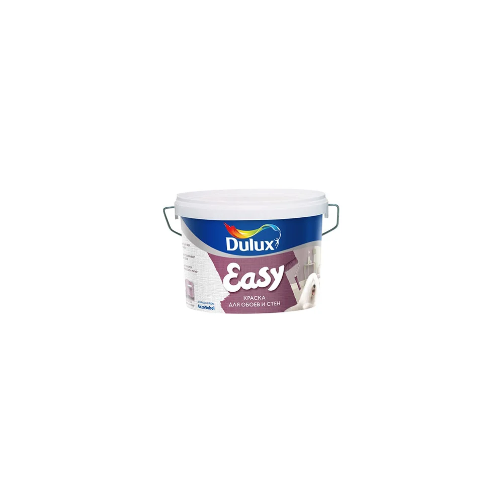 Водоэмульсионная краска для всех типов обоев Dulux EASY BW 5733522