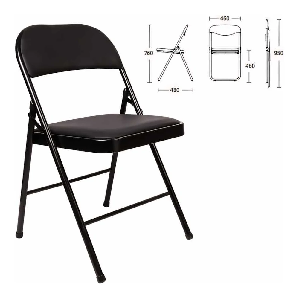 Складной стул для дома и офиса BRABIX Golf Plus CF-003 Комфорт 531566
