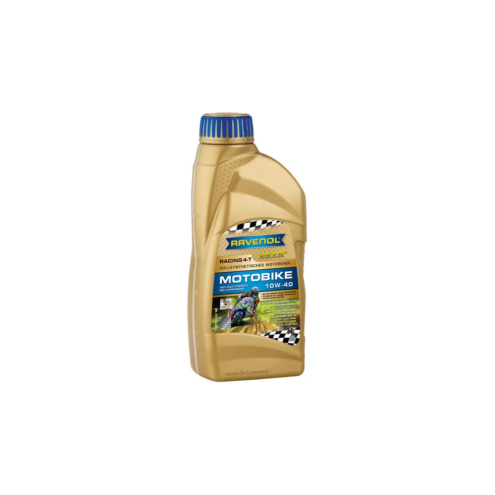 Моторное масло RAVENOL Racing 4-T Motobike SAE 10W-40 1 л 1171106-001-01-999