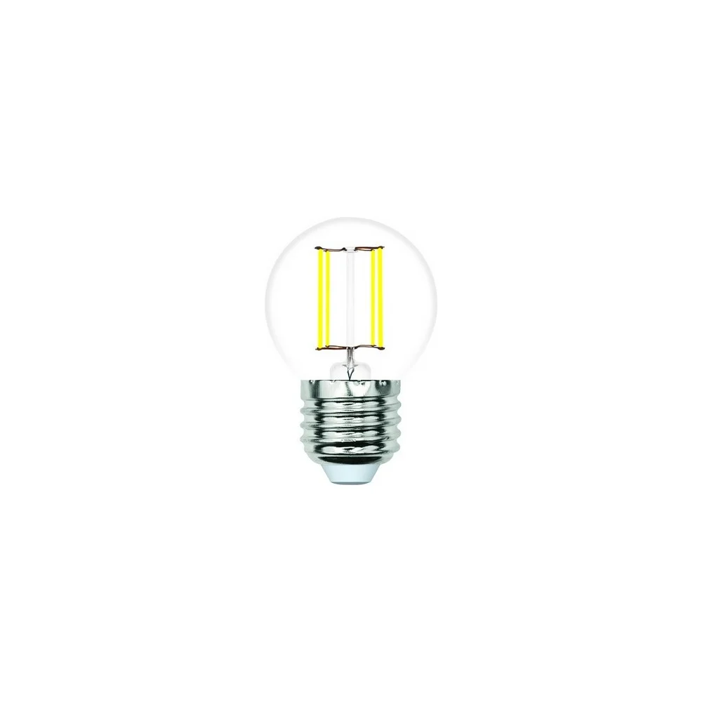 Светодиодная лампа Volpe LED-G45-6W/3000K/E27/CL/SLF UL-00008308