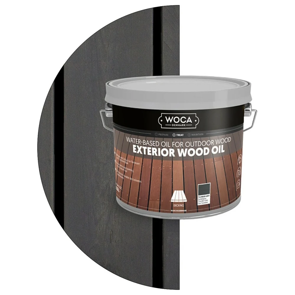 Масло Woca Exterior Wood Oil Thunder Grey 618225