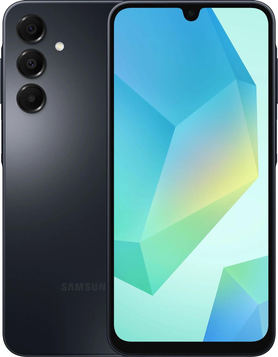 Смартфон Samsung Galaxy A16 SM-A165F 256Gb 8Gb, разрешение экрана 1080x2340 (FHD), черный AU