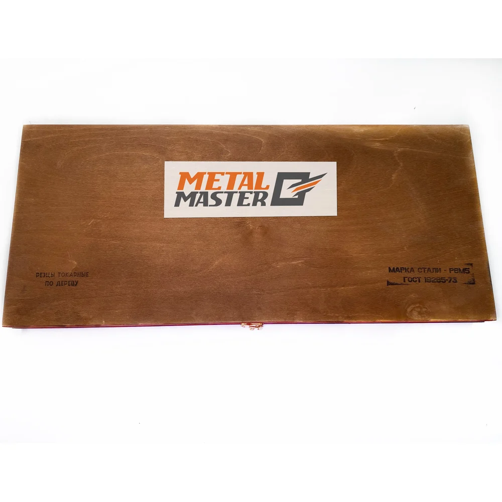 Набор резцов токарных по дереву METALMASTER 18978