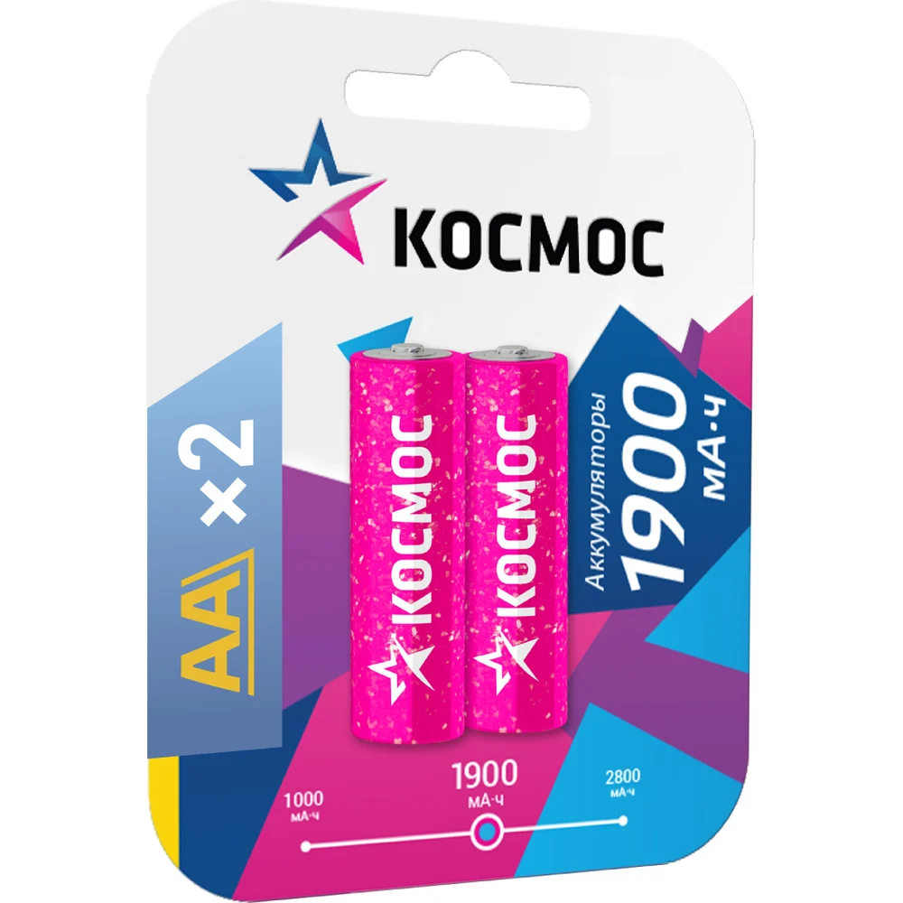Аккумулятор КОСМОС R6 KOCR6NIMH/1900MAH/