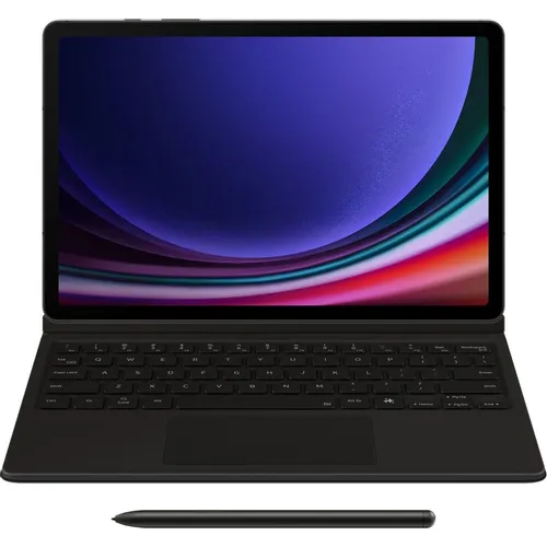 Чехол-клавиатура Samsung Book Cover Keyboard, для Samsung Galaxy Tab S9/S9 FE/S10 FE/S10 Lite, черный [ef-dx725ubrgru]