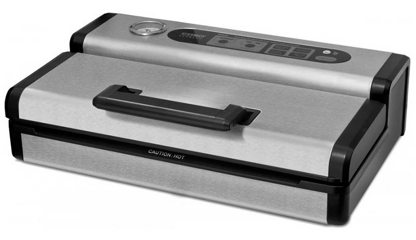 Вакуумный упаковщик Caso FastVAC 1200, корпус нержавеющая сталь, мощность 1300 Вт