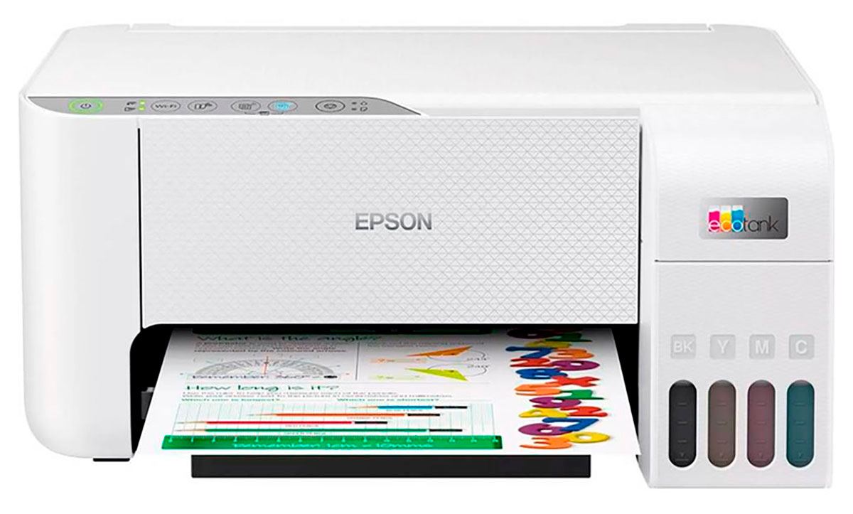 МФУ струйный Epson EcoTank L3276 (C11CJ67436), белый