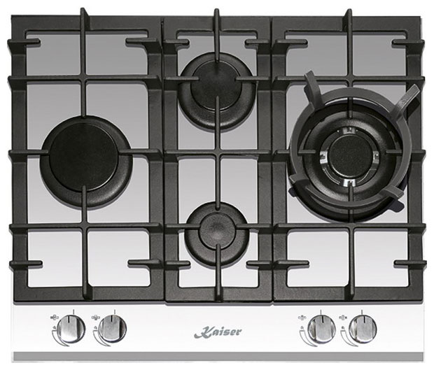 Газовая варочная панель Kaiser KCG 6394 W Turbo Romb