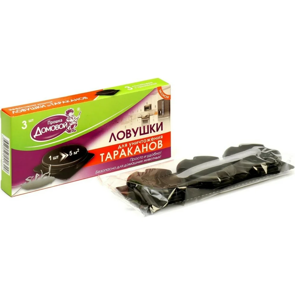 Приманка для тараканов и муравьев Домовой Прошка Эконом УТ-00009109