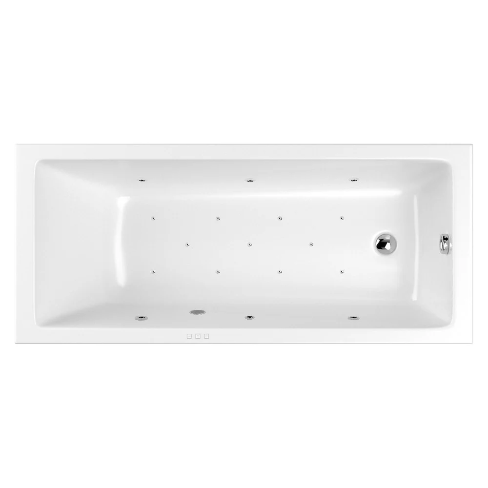 Ванна WHITECROSS Wave 150x70 "RELAX" (хром) 0101.150070.100.RELAX.CR