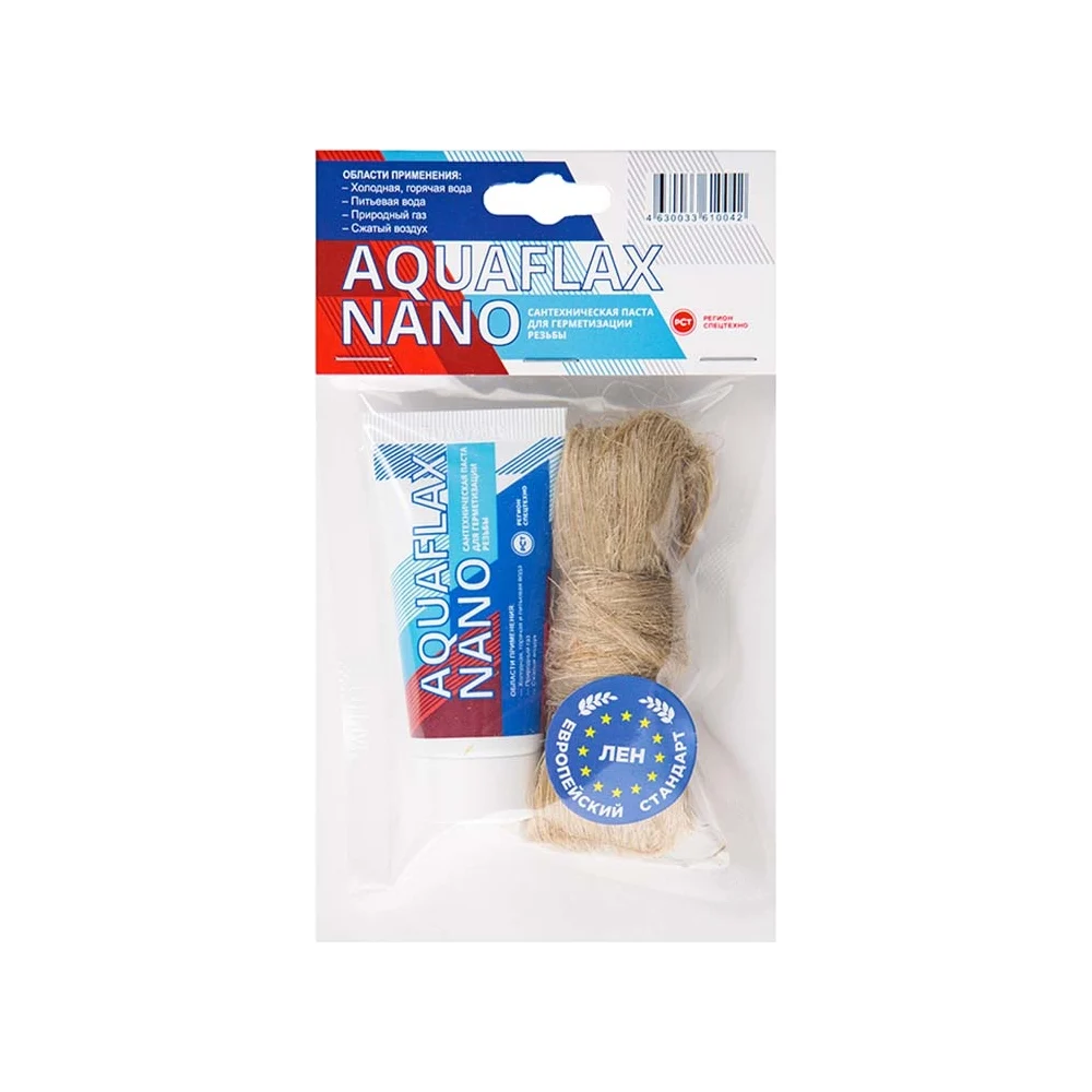 Уплотнительная паста Aquaflax nano ЕВРО 04053