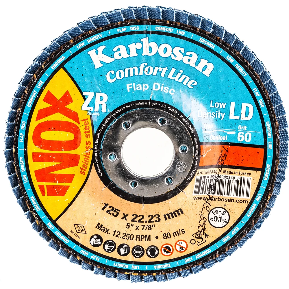 Лепестковый диск Karbosan Inox &KAR-982340
