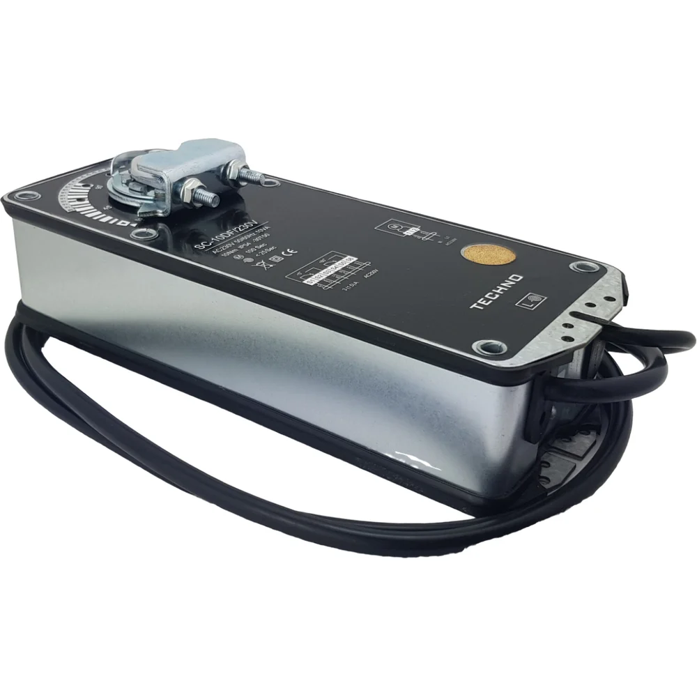 Электропривод воздушной заслонки TECHNO SC-10DF/230V 211010