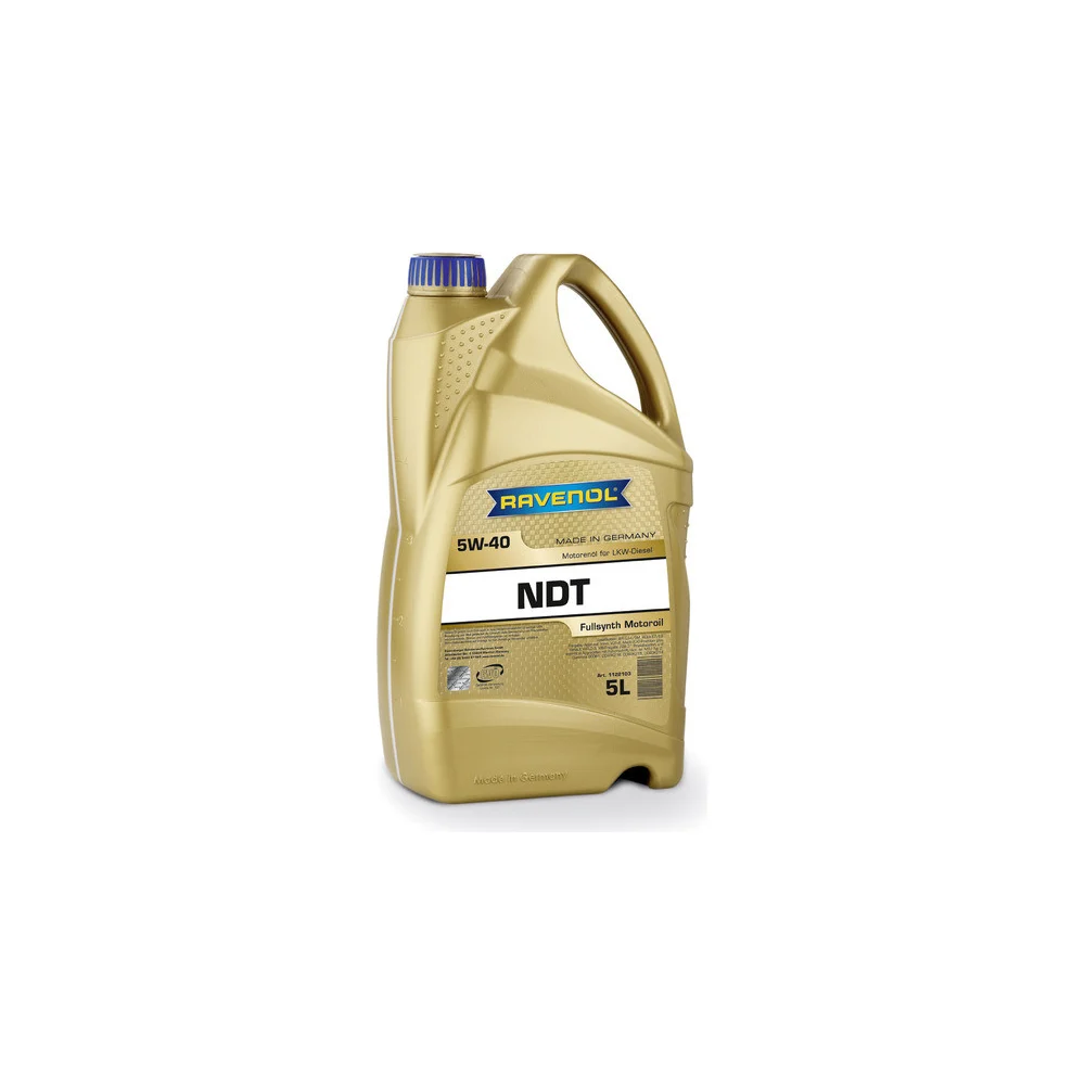 Моторное масло RAVENOL NDT SAE 5W-40, 5 л, new 1122103-005-01-999