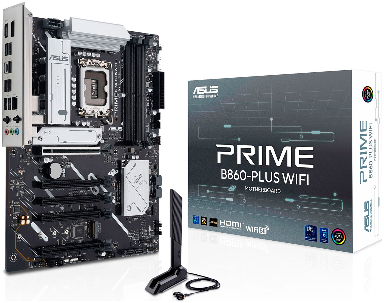 Материнская плата Asus PRIME B860-PLUS WIFI (LGA1851, ATX)