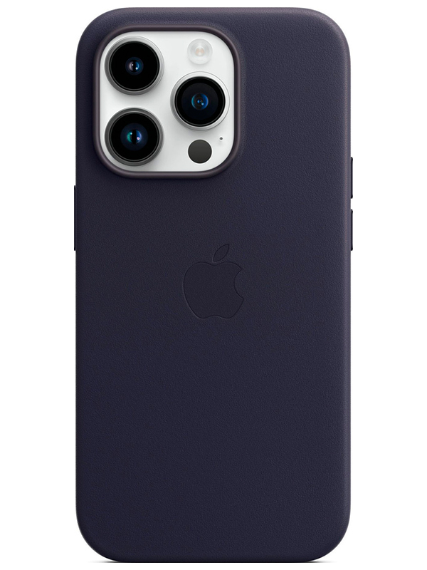 Чехол с магнитным покрытием Type Gorilla Premium, Magnetic, iPhone15 pro Max, Dark Blue, Leather (BL-T52-iP15PM-LTR-DBL)