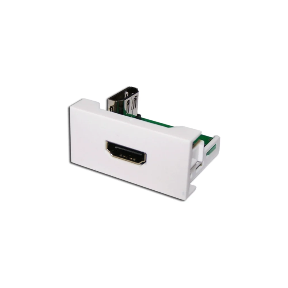Розетка LANMASTER Mosaic LAN-WA-LP-HD90F-WH