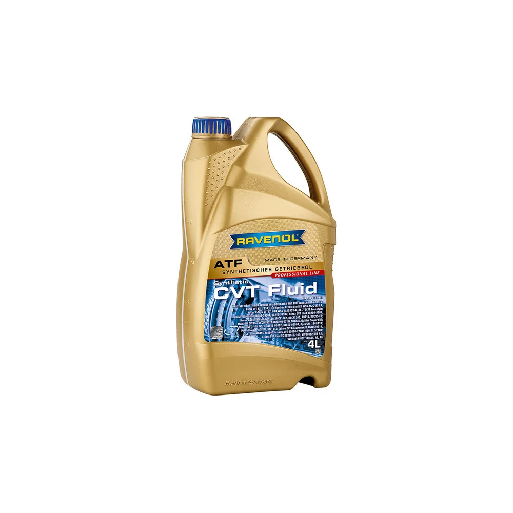 Трансмиссионное масло RAVENOL CVT Fluid, 4 л 1211110-004-01-999