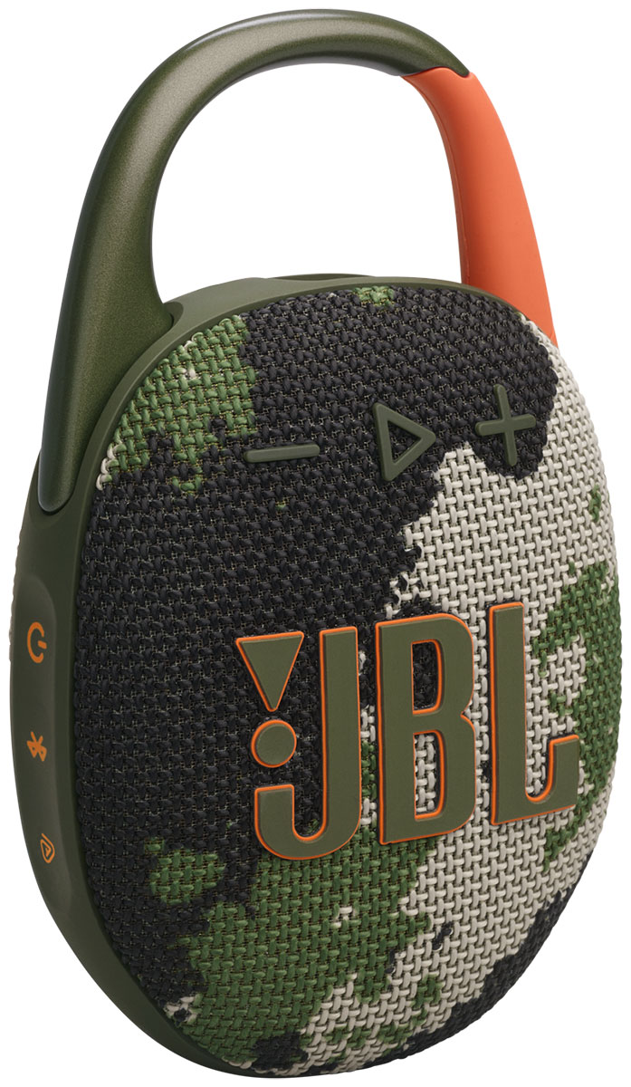 Портативная акустика JBL CLIP5 SQUAD, камуфляж