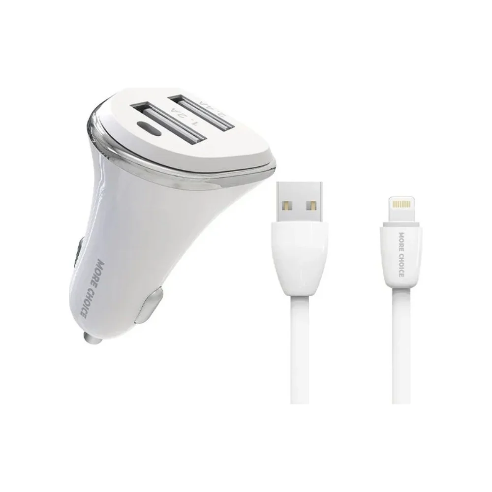 Азу для Lightning 8-pin More Choice AC22i White