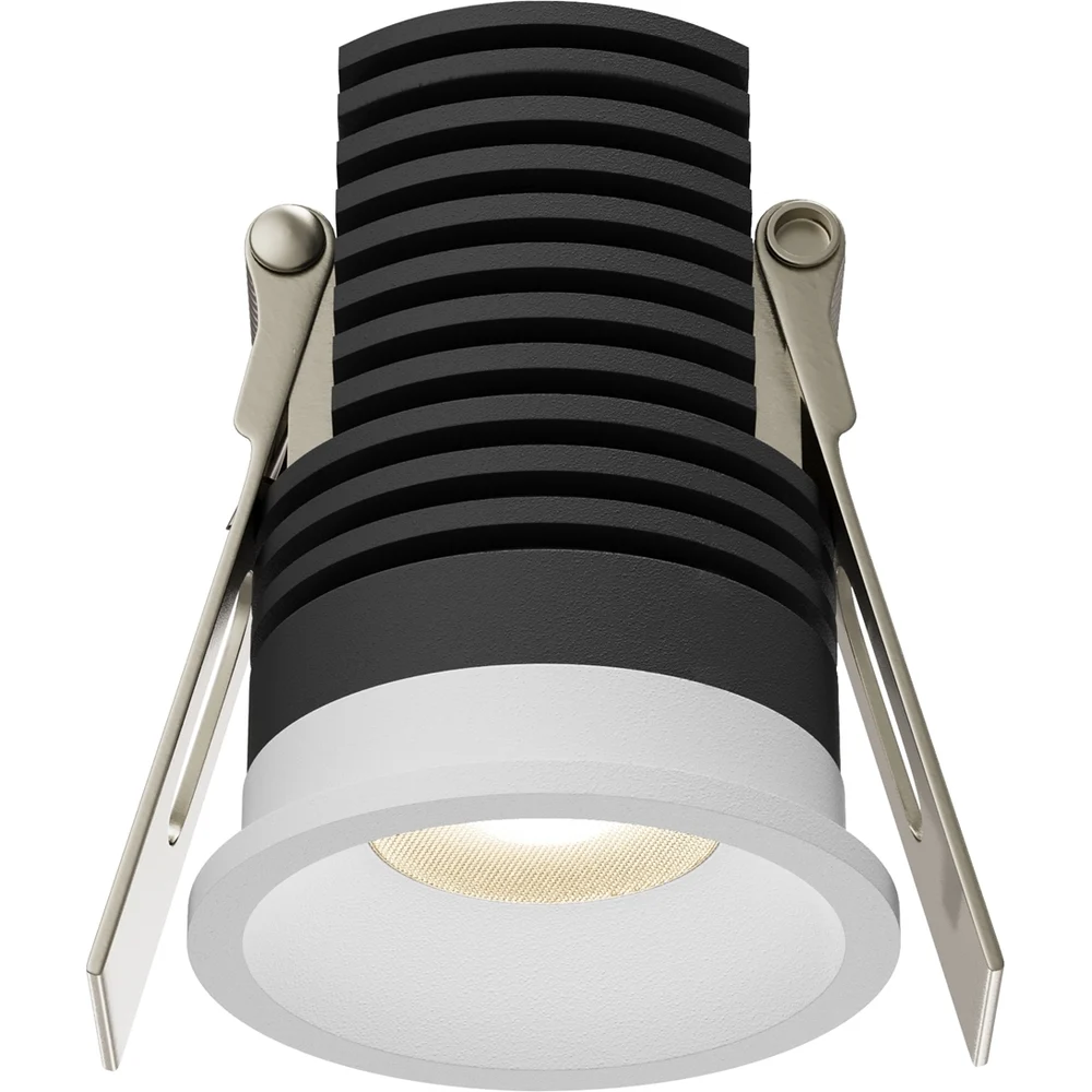 Встраиваемый светильник MAYTONI Mini LED 7W Алюминий Белый DL059-7W3K-W