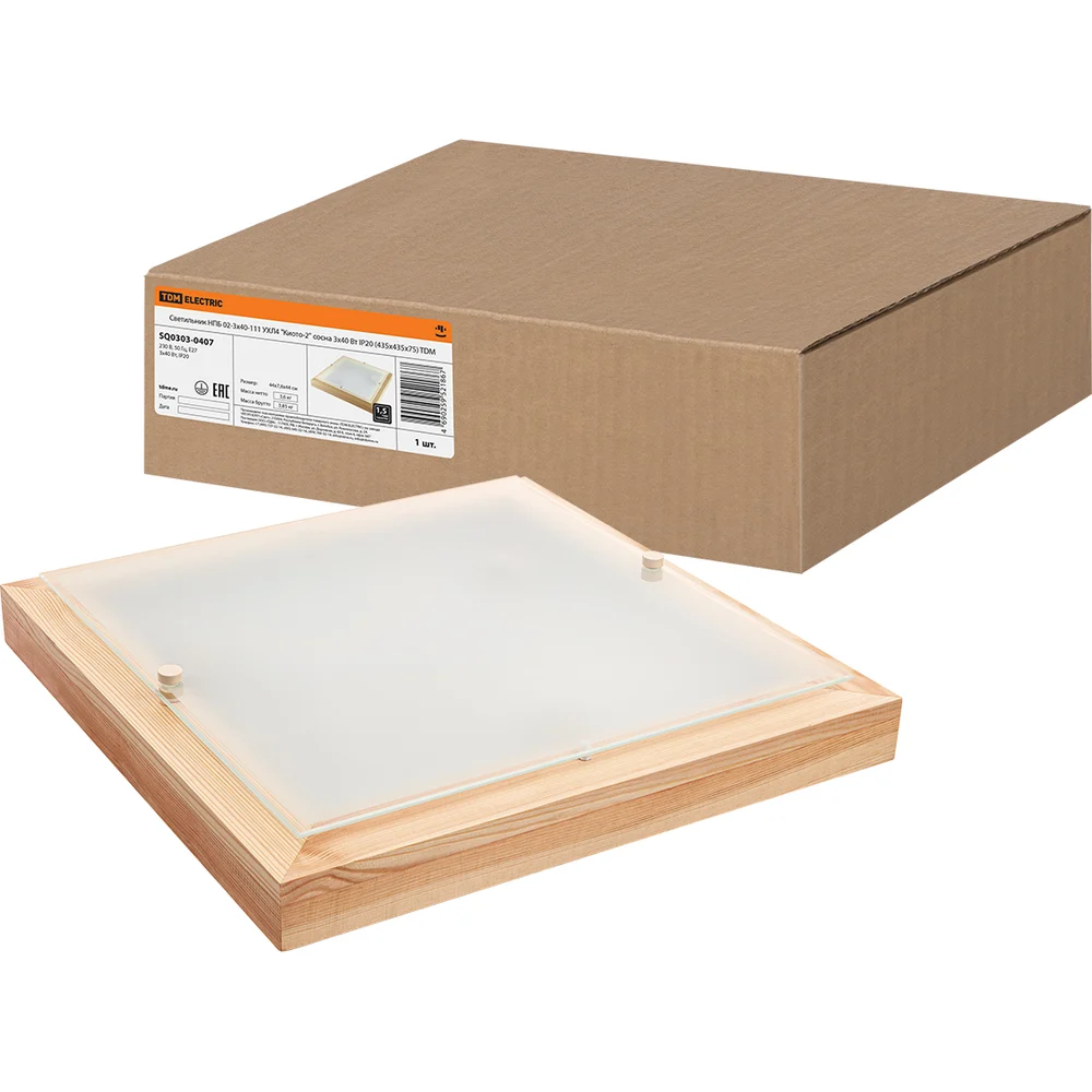 Светильник TDM ELECTRIC НПБ 02-3х40-111 УХЛ4 "Киото-2 SQ0303-0407