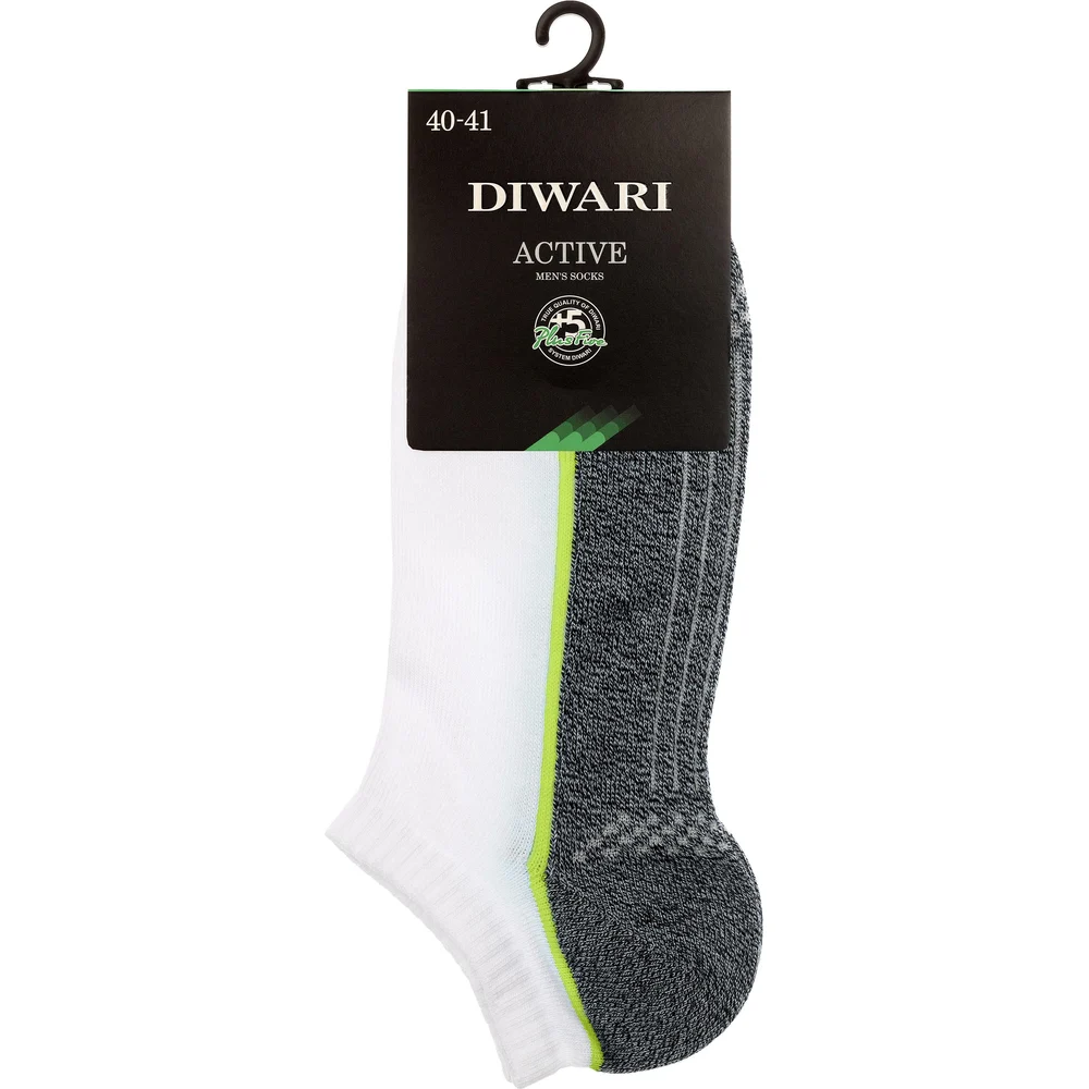 Мужские ультракороткие носки DIWARI ACTIVE 15С-44СП 1001330050020659968