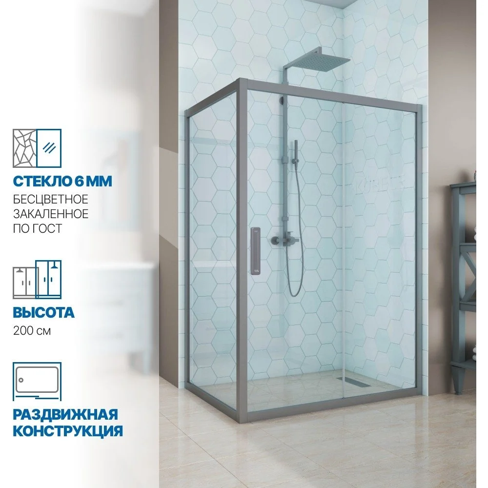 Душевой уголок GuteWetter gwmpkb019r 4698031930777