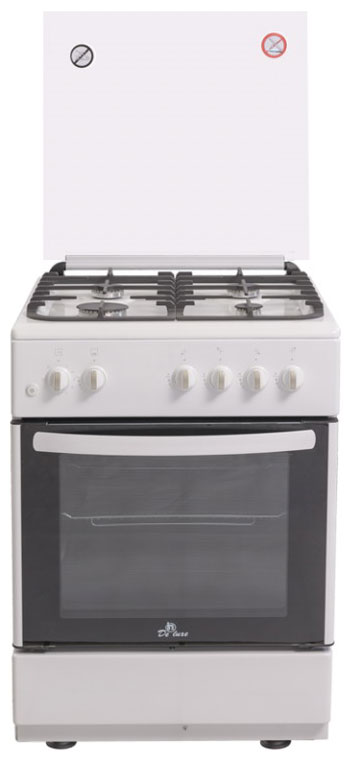 Газовая плита De luxe 606040.24г 001 (кр) ЧР бел