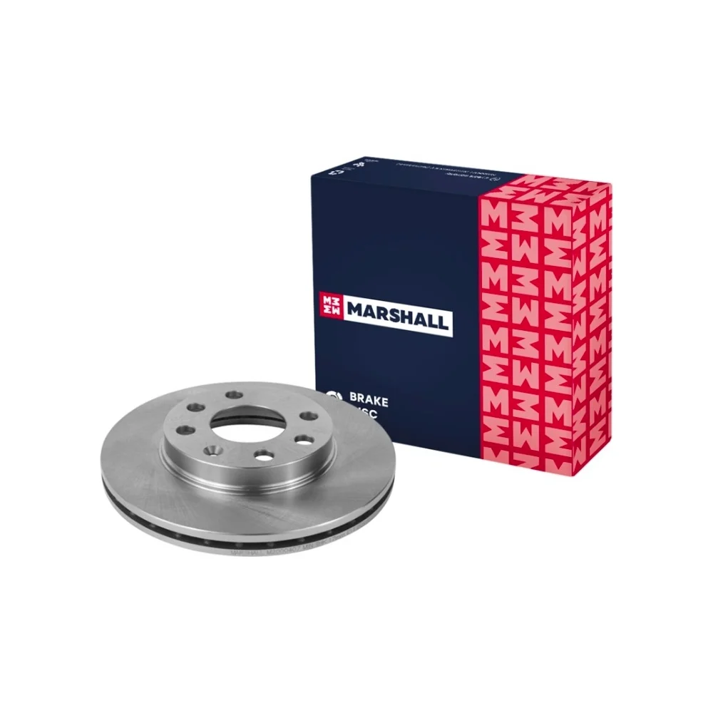 Передний тормозной диск Chevrolet Lanos 05-, Daewoo Nexia 95-, Opel Astra F 91- / Corsa A, B MARSHALL M2000407