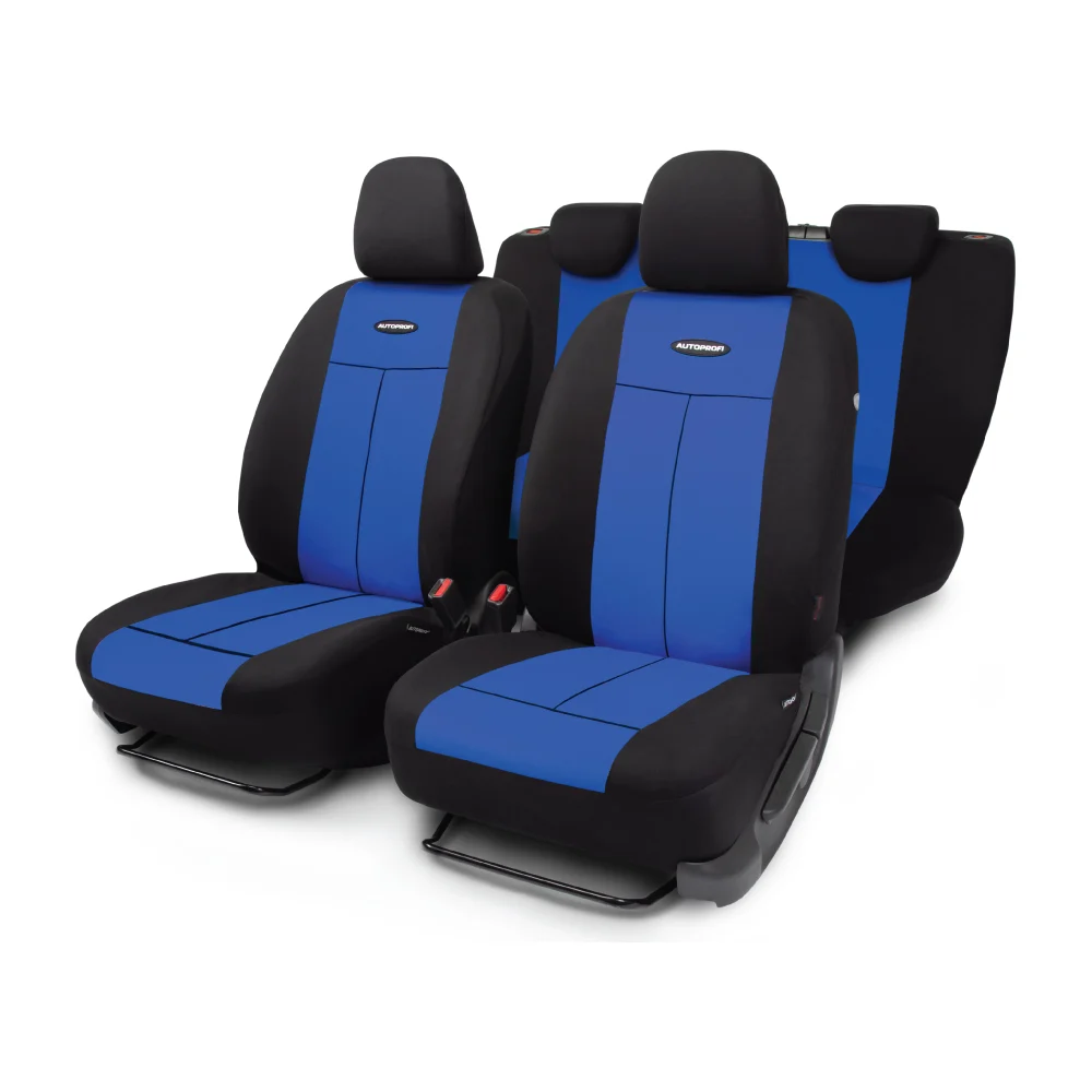 Автомобильные чехлы AUTOPROFI TT TT-902P BK/BL