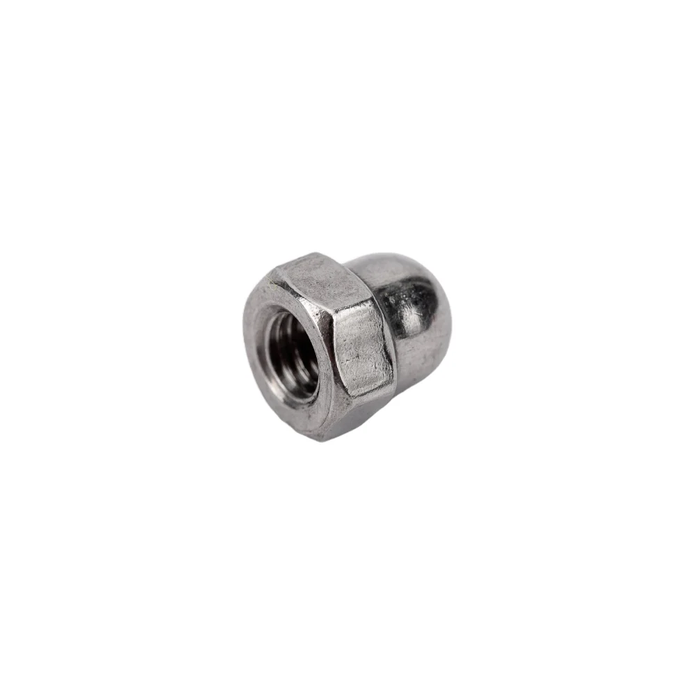 Шестигранная гайка колпачковая DINFIX DIN 1587 нерж А2, M4, 10 шт. 00-0003334