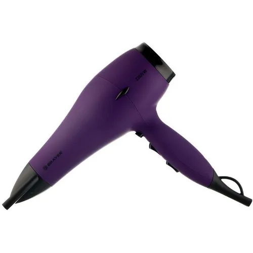 Фен BRAYER BR3007, 2200Вт, фиолетовый и черный