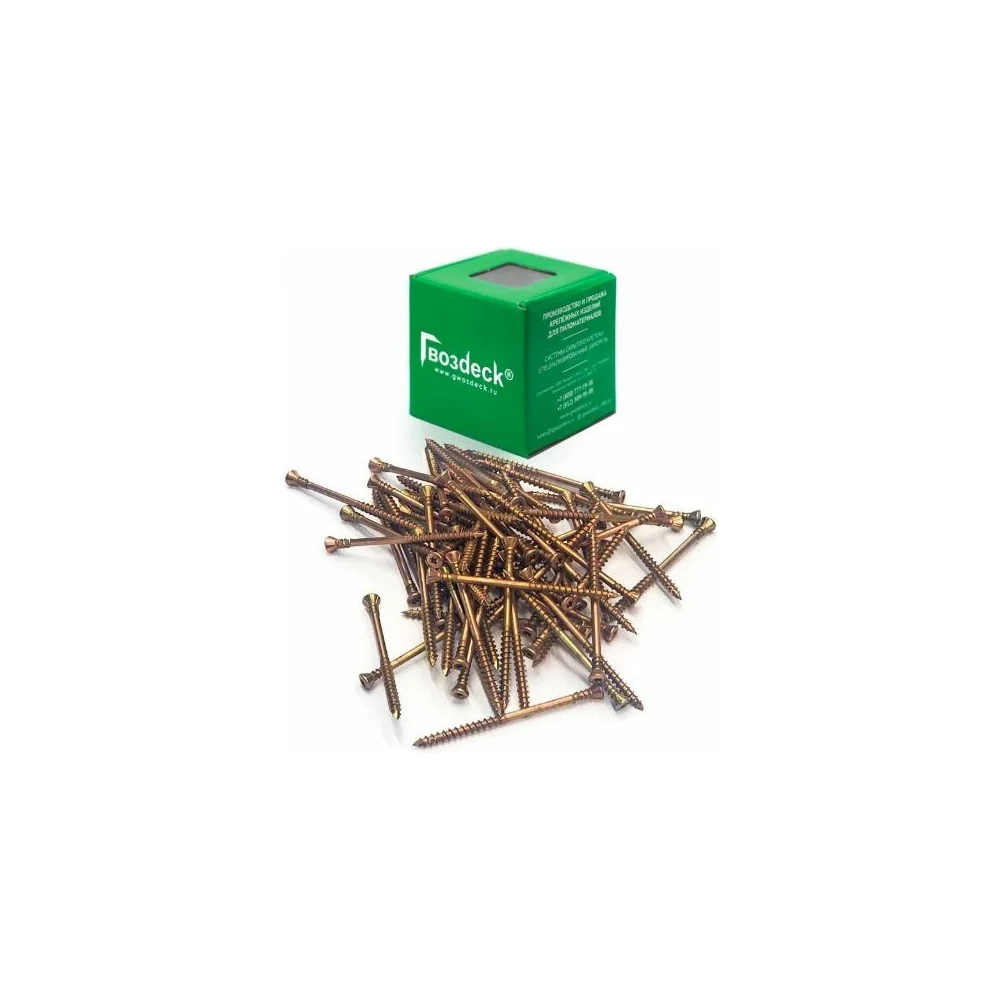 Потайной саморез для пола Гвозdeck 3.0х30 T10 20423030YETXWG4