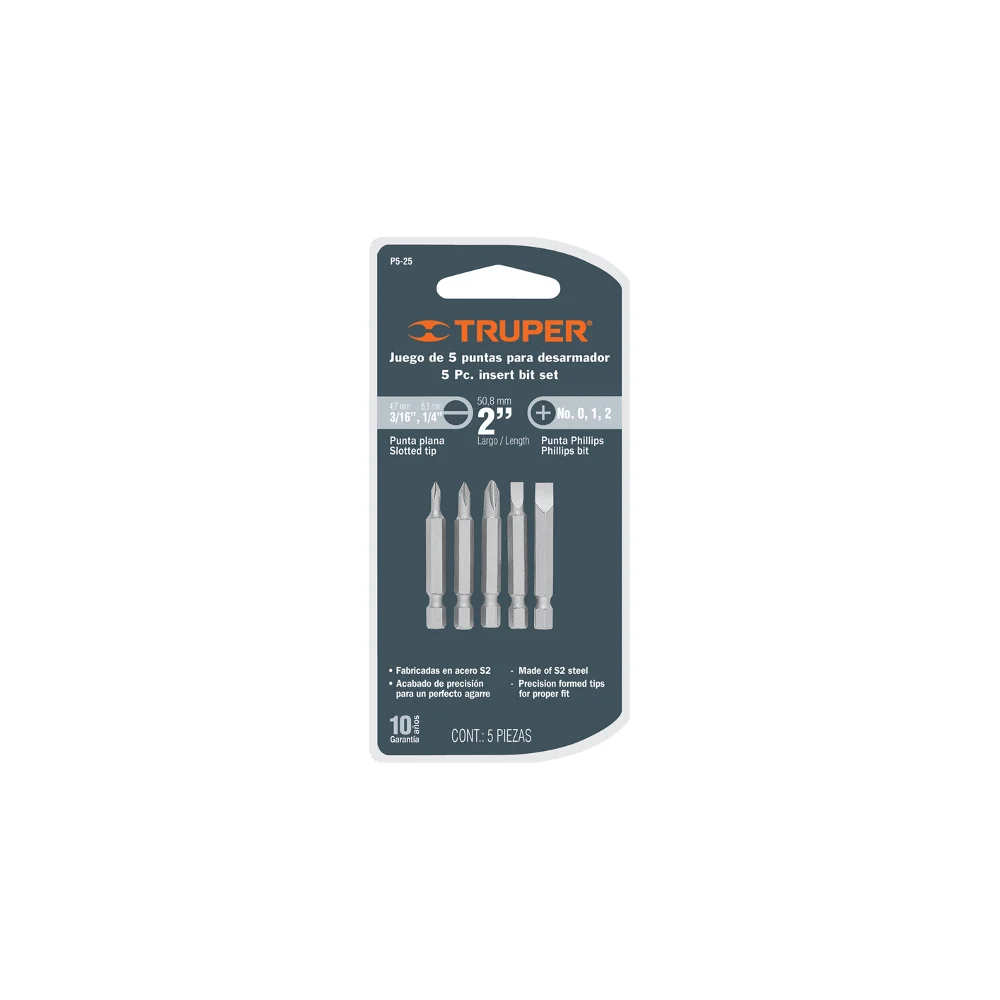 Набор бит Truper 17786