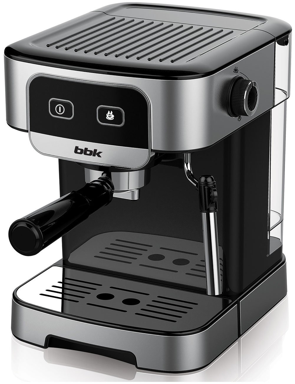 Кофеварка BBK BCM1500 (черный/нержавеющая сталь)