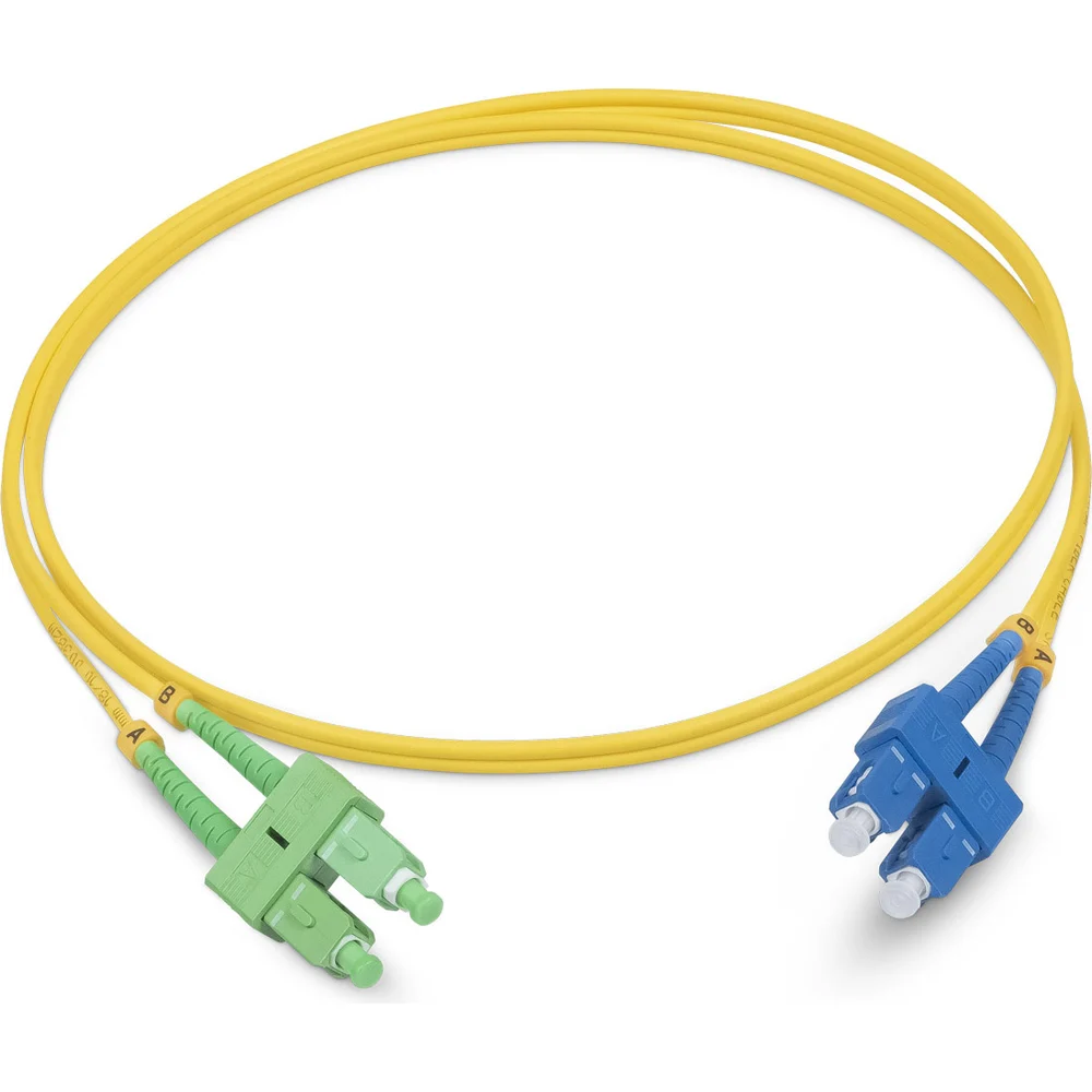 Дуплексный оптический патч-корд TopLan DPC-TOP-652-SC/A-SC/U-15