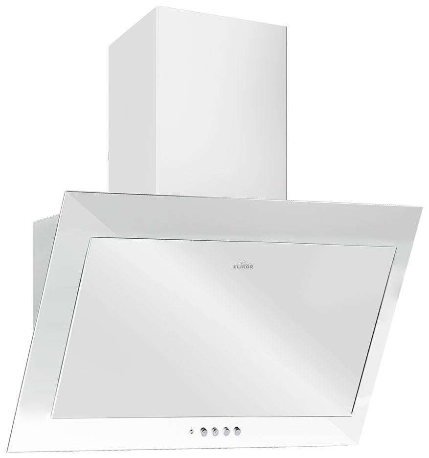 Вытяжка Elikor Коралл 60П-430-К3Д КВ II М-430-60-569 белый/белое.стекло