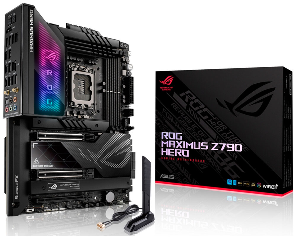 Материнская плата Asus ROG MAXIMUS Z790 HERO (LGA1700, ATX)