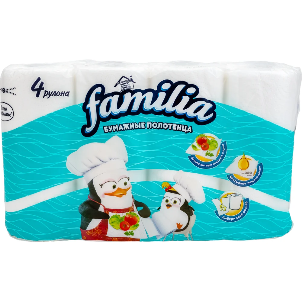 Бумажные полотенца FAMILIA 1015031321