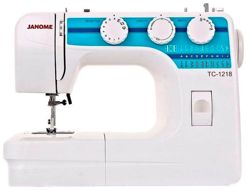 Швейная машина Janome TC-1218 белый
