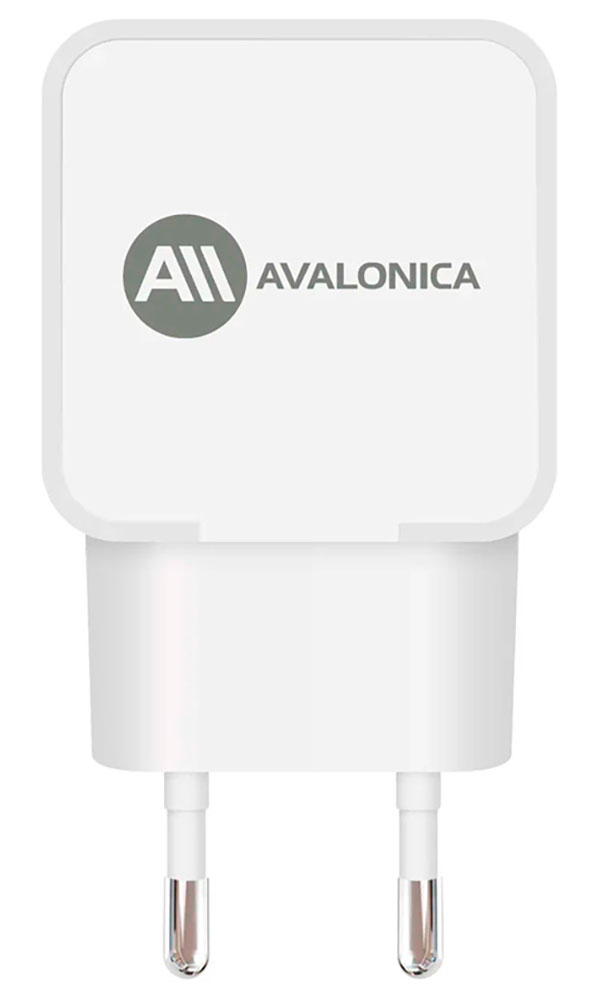 Сетевое зарядное устройство Avalonica AVA 1 х Type-C + 1 х USB-A, 20 Вт, QC 3.0, PD 3.0, AFC FCP SFCP, 3 A (AVA-WCH-008 White), белое