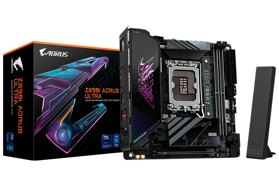 Материнская плата Gigabyte Z890I AORUS ULTRA (s1851, Mini-ITX)