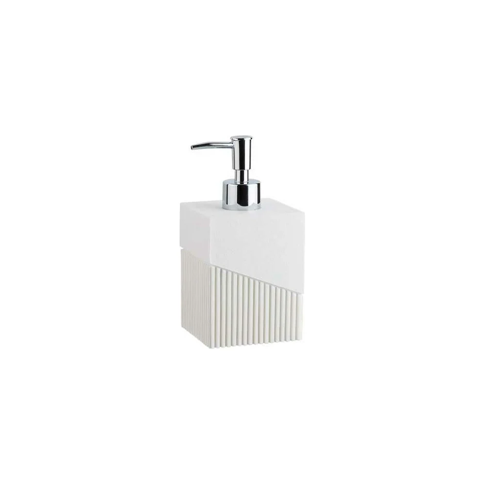 Дозатор для жидкого мыла PERFECTO LINEA Element белый 35-618102