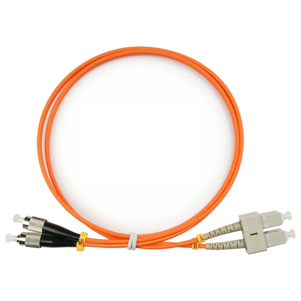 Дуплексный оптический патч-корд TopLan DPC-TOP-OM2-FC/P-SC/P-0.5